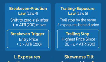 Laws 4–5: Lock in Zero-Risk & Let Winners Run