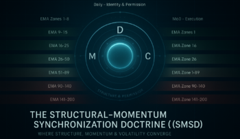 The Structural–Momentum Synchronization Doctrine (SMSD) is Dr. Glen Brown’s institutional framework that unifies EMA zones, MACD momentum, structural drift, and the Nine-Laws volatility engine into a complete multi-timeframe trading doctrine for GATS and the Global 9-Tier Trading System (G9TTS).