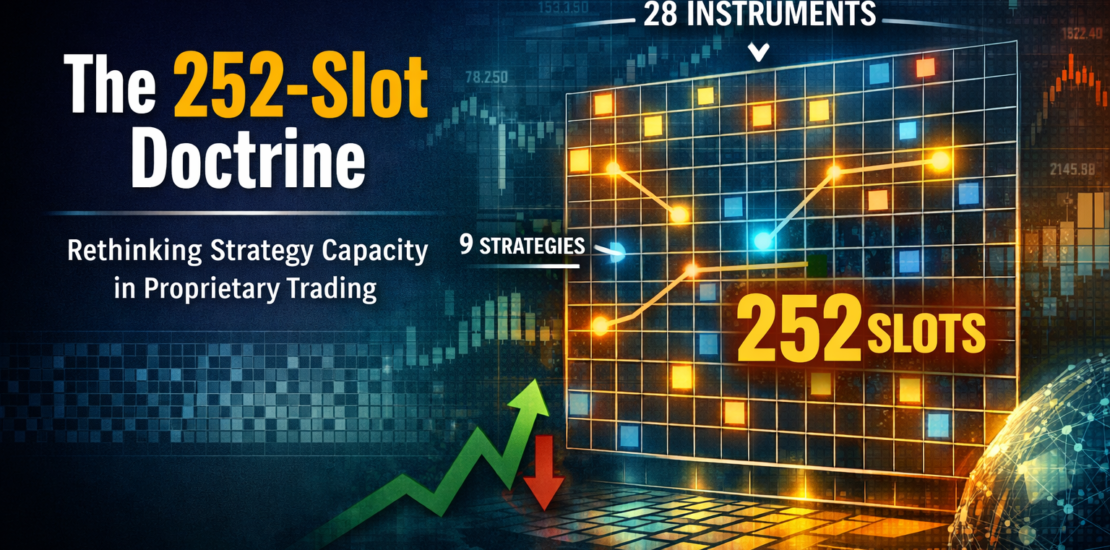 Explore a deeper view of risk management for proprietary trading firms through capital governance, reserve doctrine, calibration, reporting truth, and structural protection.