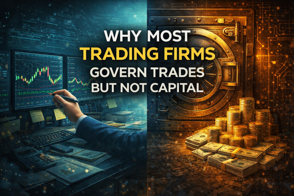 Explore why many trading firms govern trades but fail to govern capital, and why GFE and GAI believe true institutional strength begins with capital doctrine, reserves, and structure.