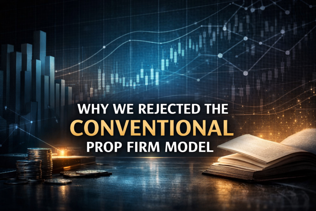 Discover why GFE and GAI rejected the conventional prop firm model and built a closed, reserve-first, capital-governed proprietary trading architecture powered by GCPIAUT and GATS.