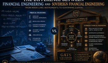 The Difference Between Financial Engineering and Sovereign Financial Engineering From Modelling Instruments to Governing Capital