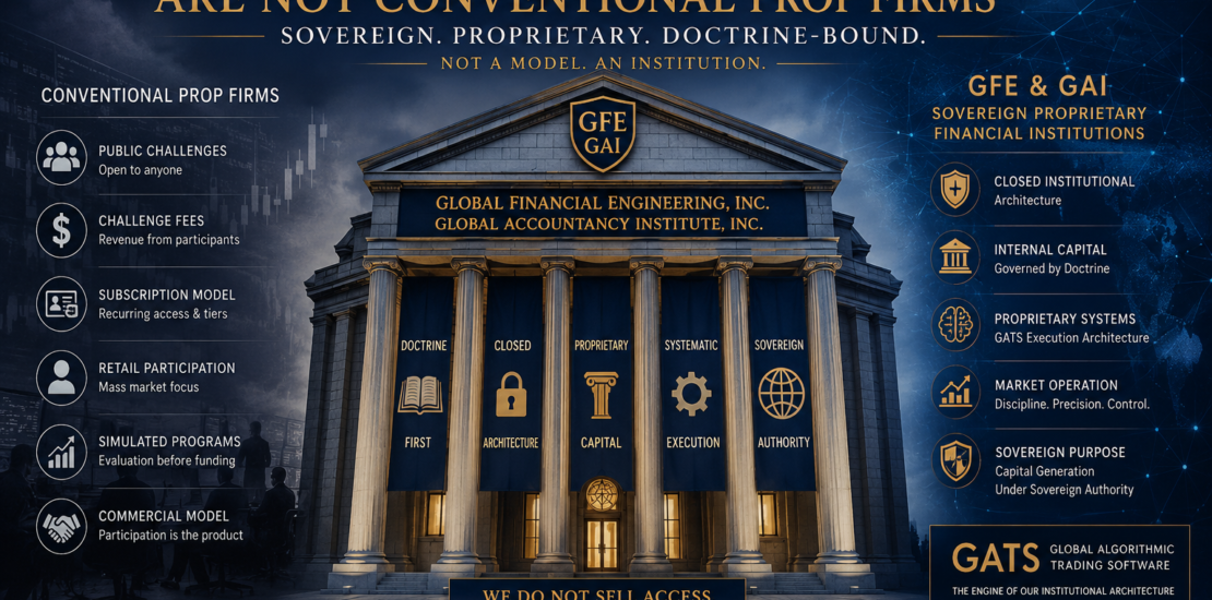 Why GFE and GAI Are Not Conventional Prop Firms