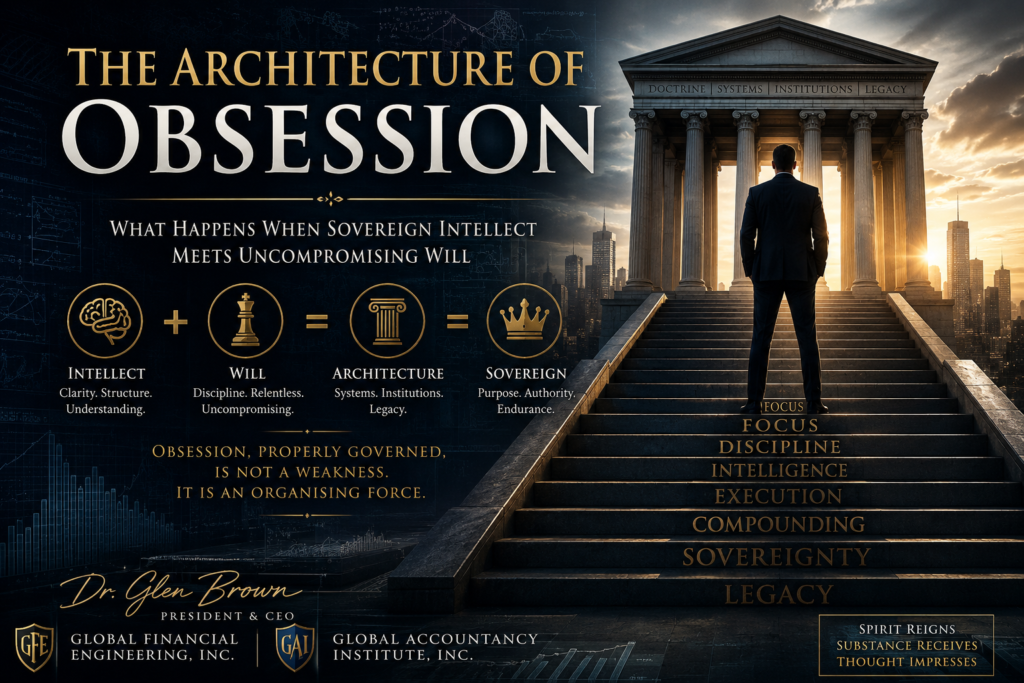 The Architecture of Obsession: Sovereign Intellect and Uncompromising Will